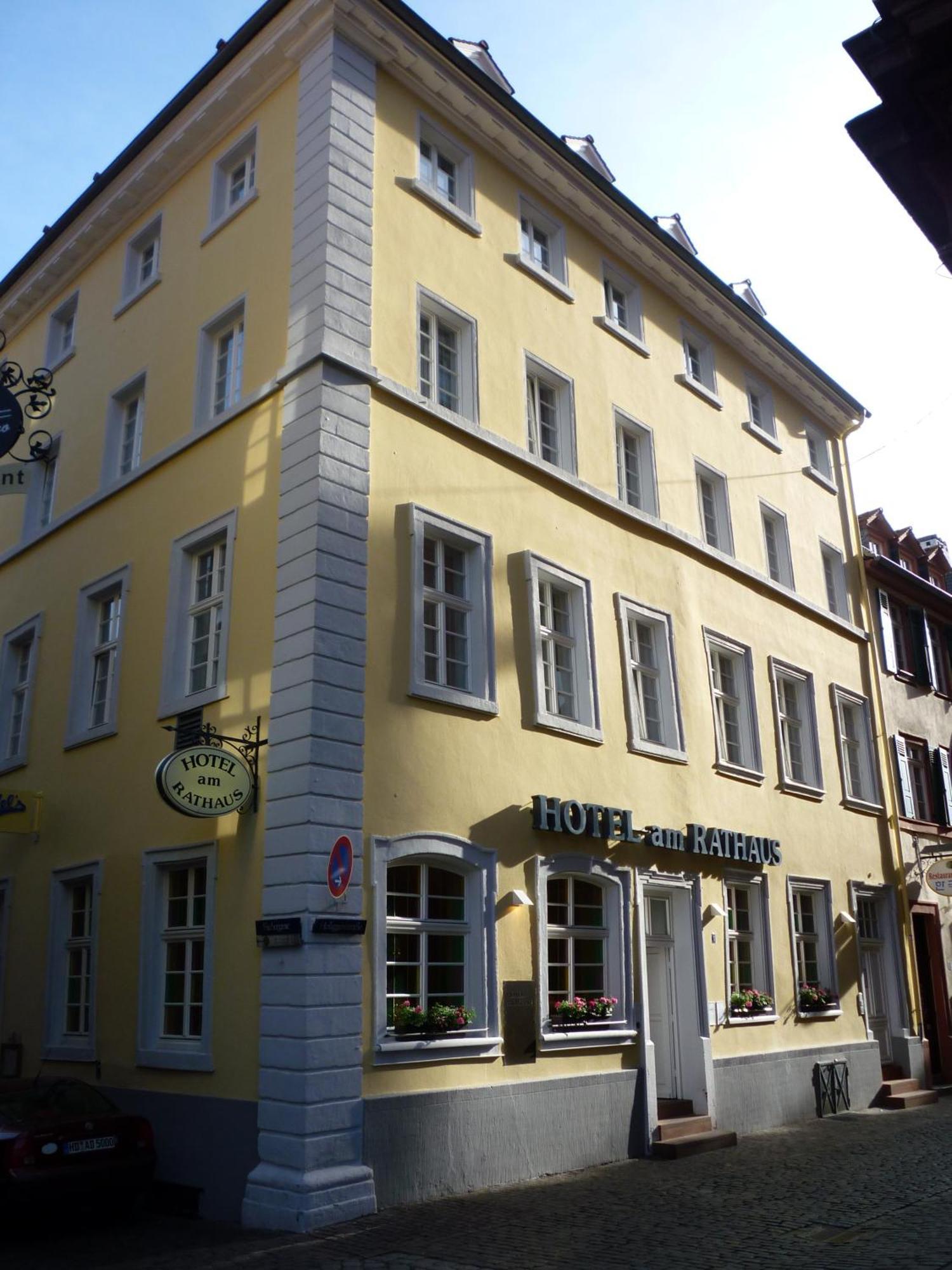 Hotel Am Rathaus Heidelberg Exterior photo